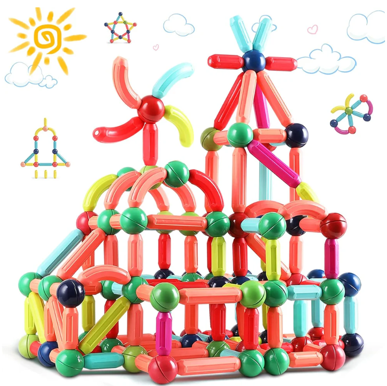 Manyetik IQ™ Yapı Çubuğu Seti